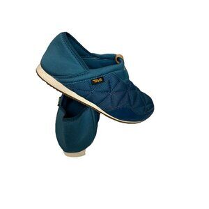 Teva Ember Slip on Puffer Moc. Turquoise Boys Size 5